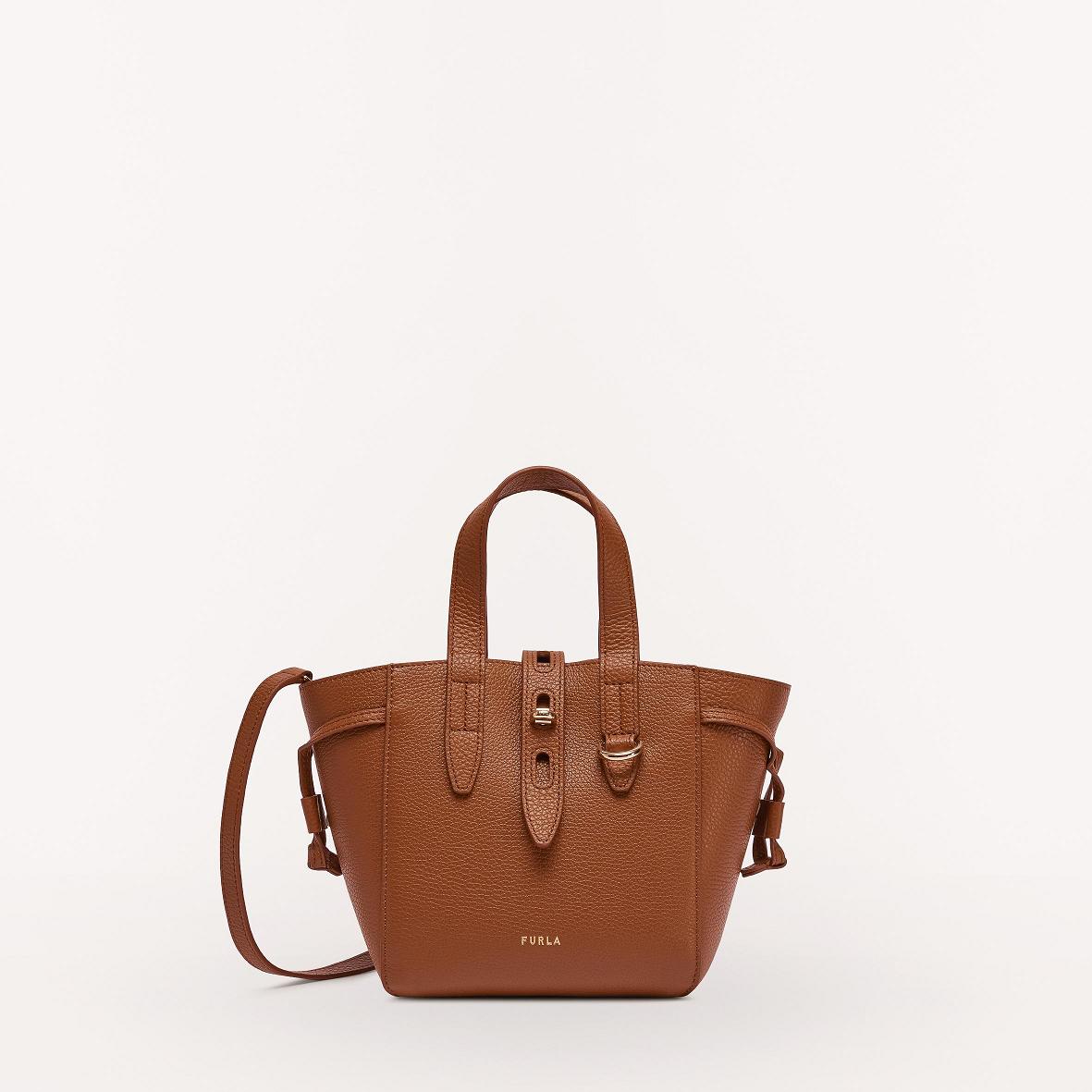 Furla Net Handbags Brown Women South Africa YV2950837